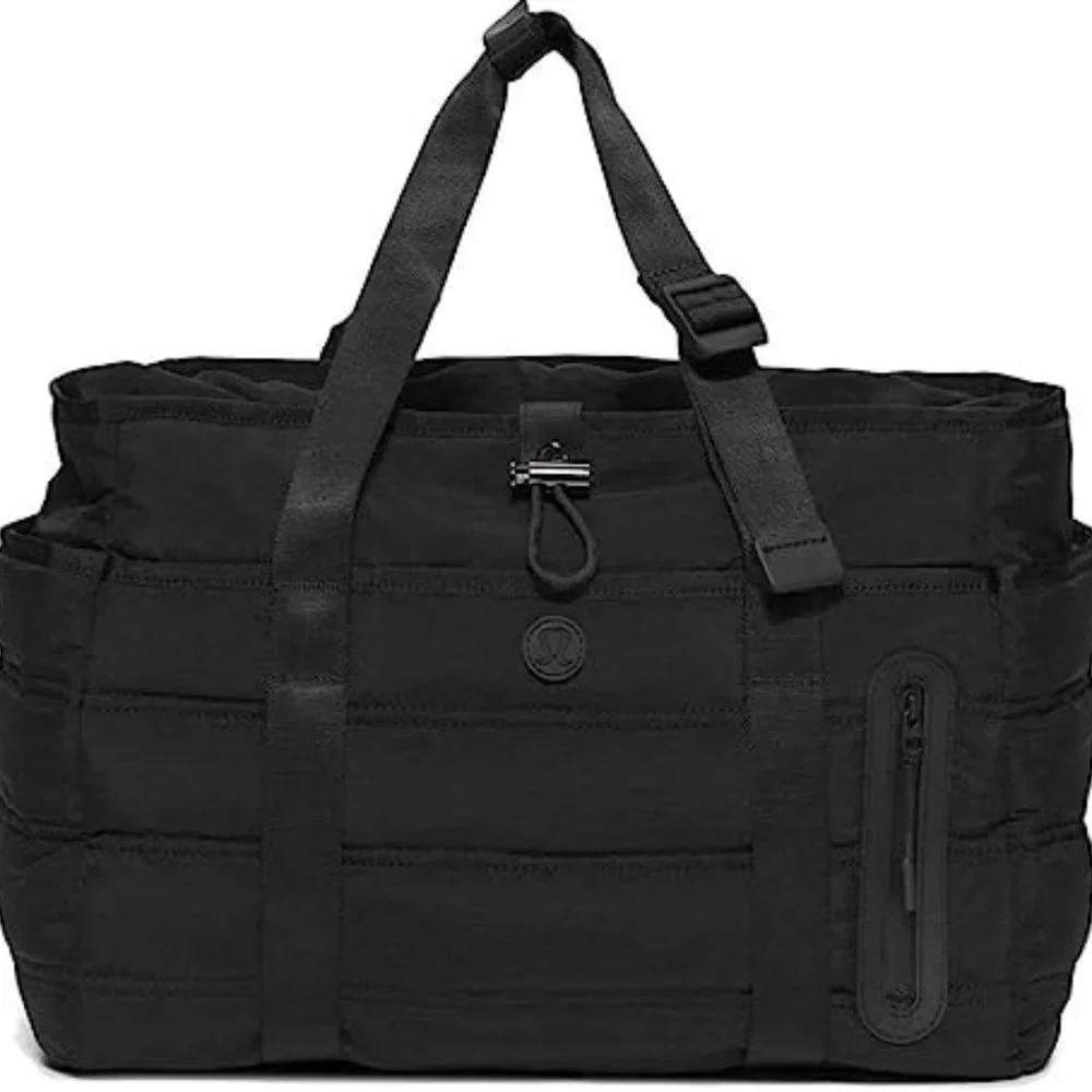 Rare!!! New!!! LULULEMON Dash All Day Duffel Bag 20L Black - Picture 7 of 16